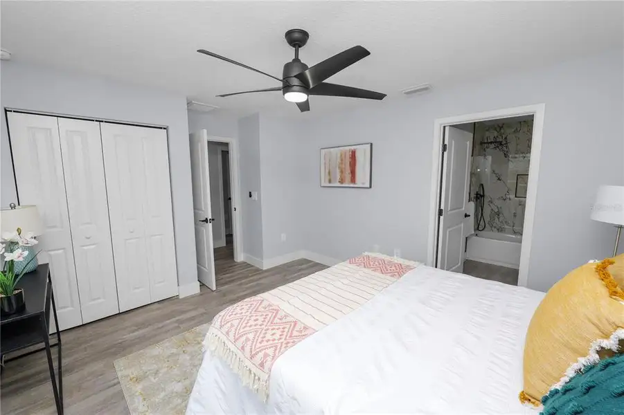 Furnished interior view inside a new home in , Lakeland (Image 13). Furnished interior view inside a new home in , Lakeland (Image 13).