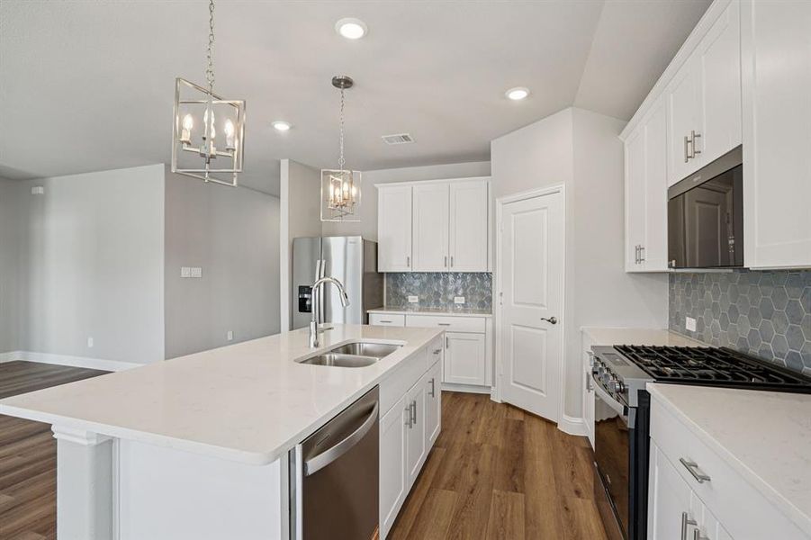 Furnished interior view inside a new home in , Farmersville (Image 8). Furnished interior view inside a new home in , Farmersville (Image 8).