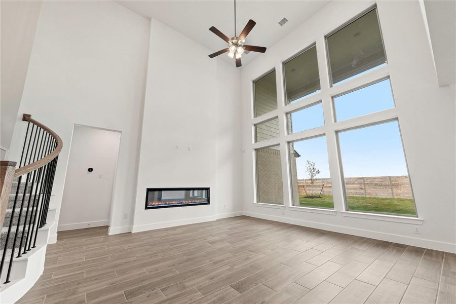 Spacious, unfurnished interior of a new home in ARTAVIA®, Conroe (Image 20).