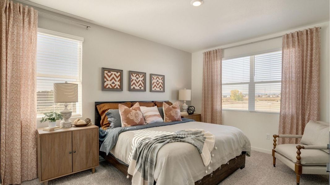 Furnished interior view inside a new home in Lakeside Canyon, Mead (Image 11). Furnished interior view inside a new home in Lakeside Canyon, Mead (Image 11).