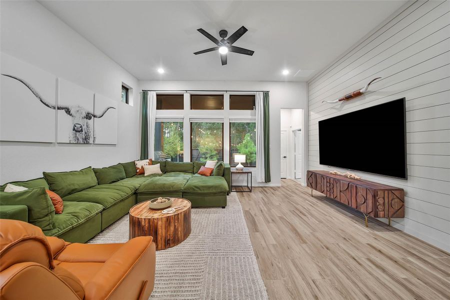 Furnished interior view inside a new home in , Magnolia (Image 33). Furnished interior view inside a new home in , Magnolia (Image 33).