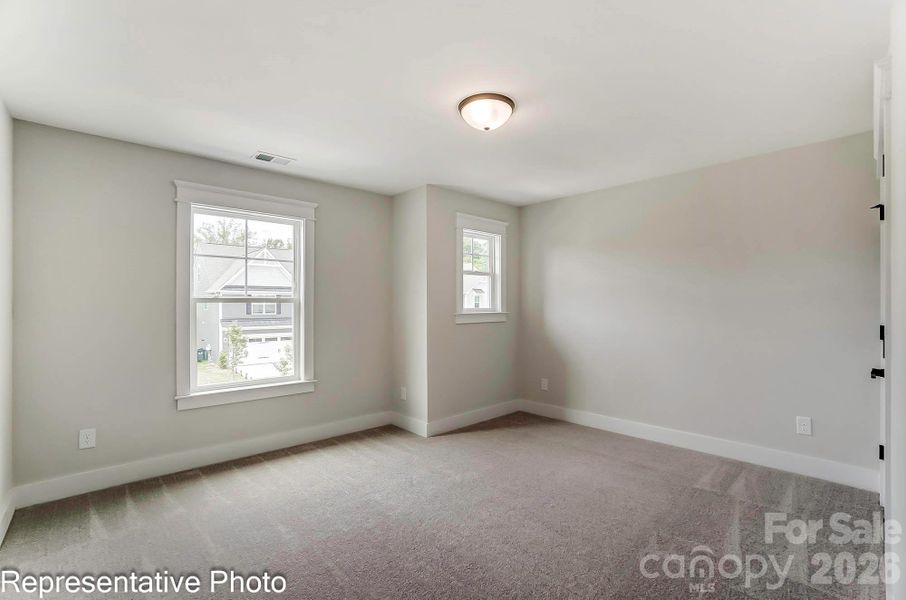 Secondary bedroom example