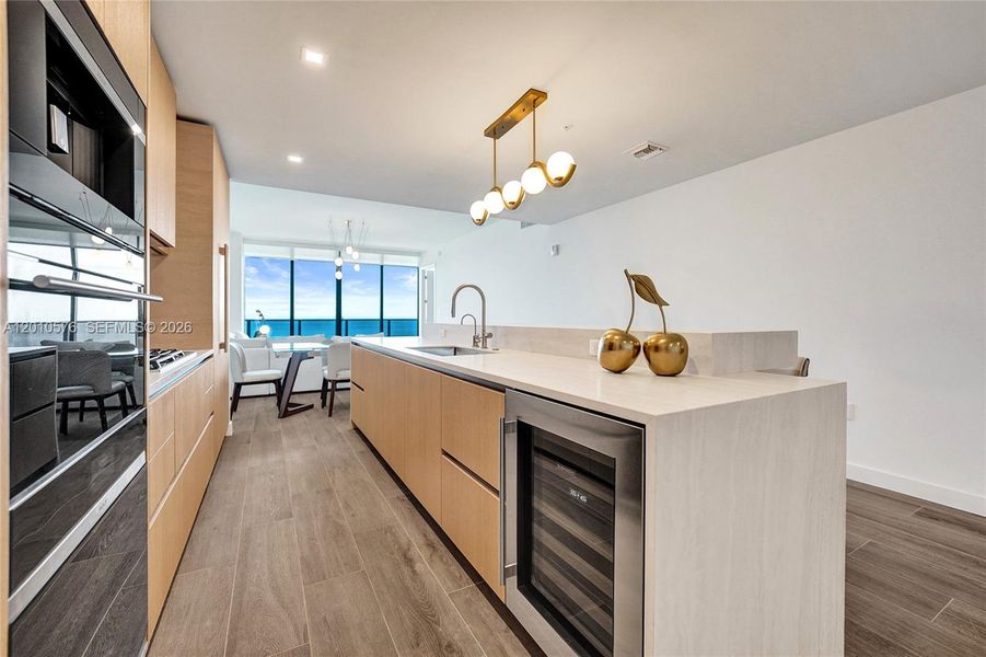 Furnished interior view inside a new home in , Pompano Beach (Image 11).