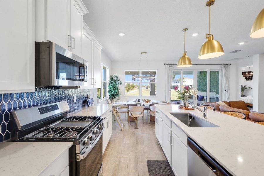Furnished interior view inside a new home in , Loxahatchee (Image 13).