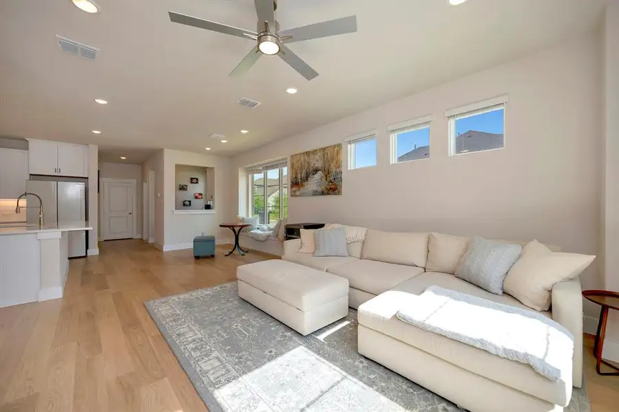 Furnished interior view inside a new home in , Arlington (Image 5). Furnished interior view inside a new home in , Arlington (Image 5).