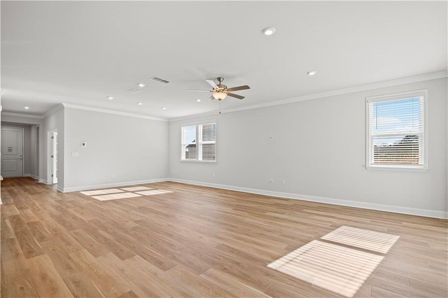 Spacious, unfurnished interior of a new home in Overland, Locust Grove (Image 15).