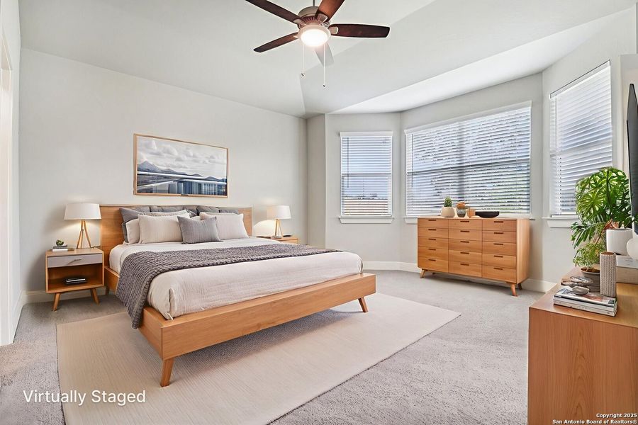 Furnished interior view inside a new home in Thomas Pond, San Antonio (Image 6). Furnished interior view inside a new home in Thomas Pond, San Antonio (Image 6).