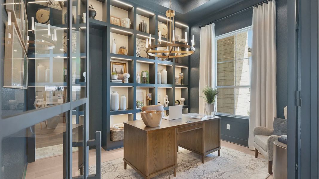 Representative furnished interior of a home built from the Reese by Chesmar Homes in Feathergrass, Florence (Image 47).