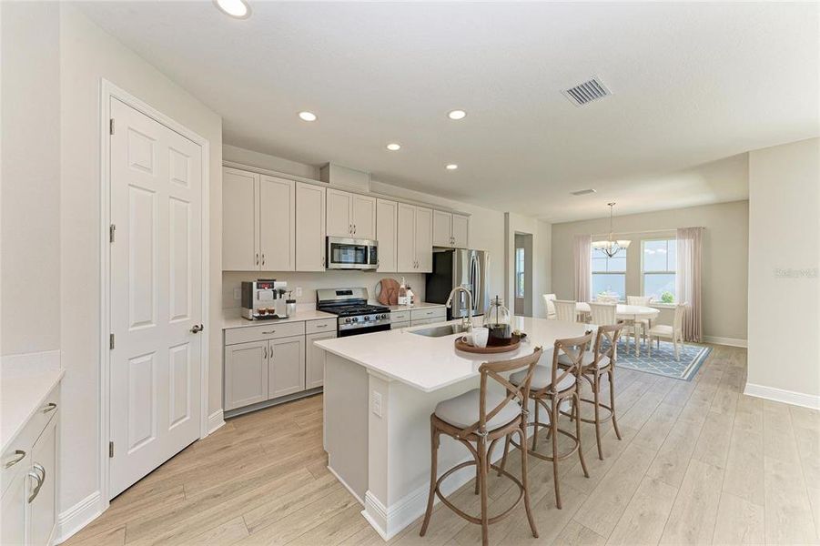 Furnished interior view inside a new home in Crosswind Ranch, Parrish (Image 12).