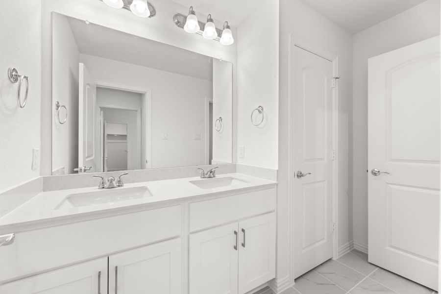 Representative furnished interior of a home built from the Kingston by UnionMain Homes in Elevon, Lavon (Image 12).