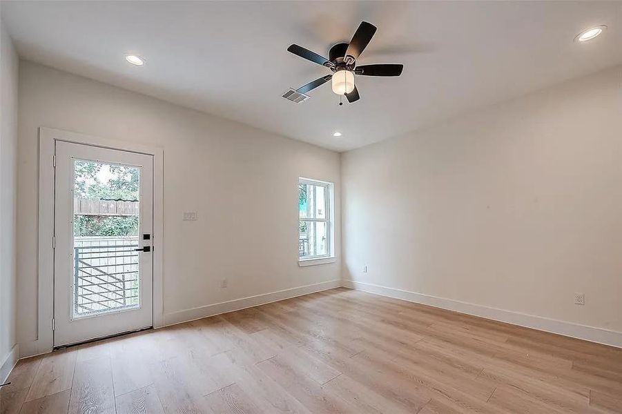 Spacious, unfurnished interior of a new home in , Houston (Image 17). Spacious, unfurnished interior of a new home in , Houston (Image 17).