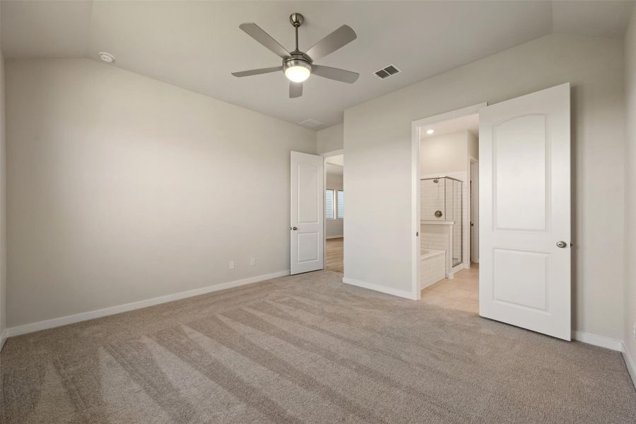 Spacious, unfurnished interior of a new home in The Trails at Carmel, Pflugerville (Image 23).