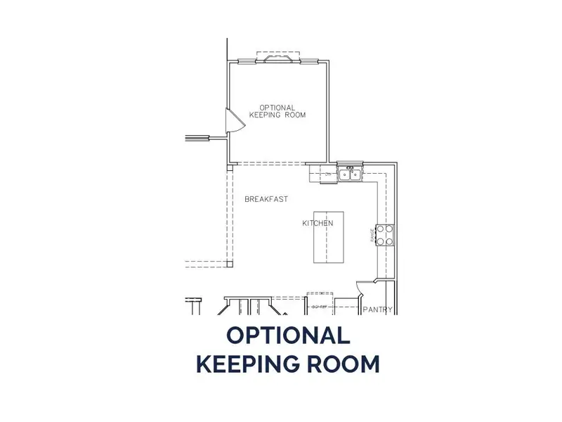 2D floor plan layout for the The Wendell by Stephen Elliott Homes in River’s Station, Atlanta, GA (Image 7).