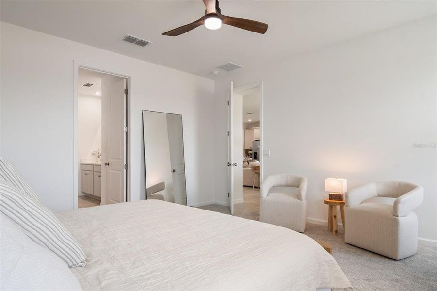 Furnished interior view inside a new home in Waterbrooke, Clermont (Image 48).