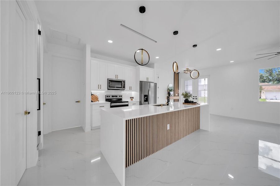 Furnished interior view inside a new home in , Lehigh Acres (Image 5).