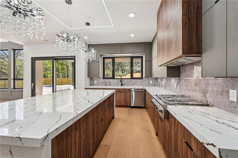 Furnished interior view inside a new home in , Sugar Hill (Image 46).