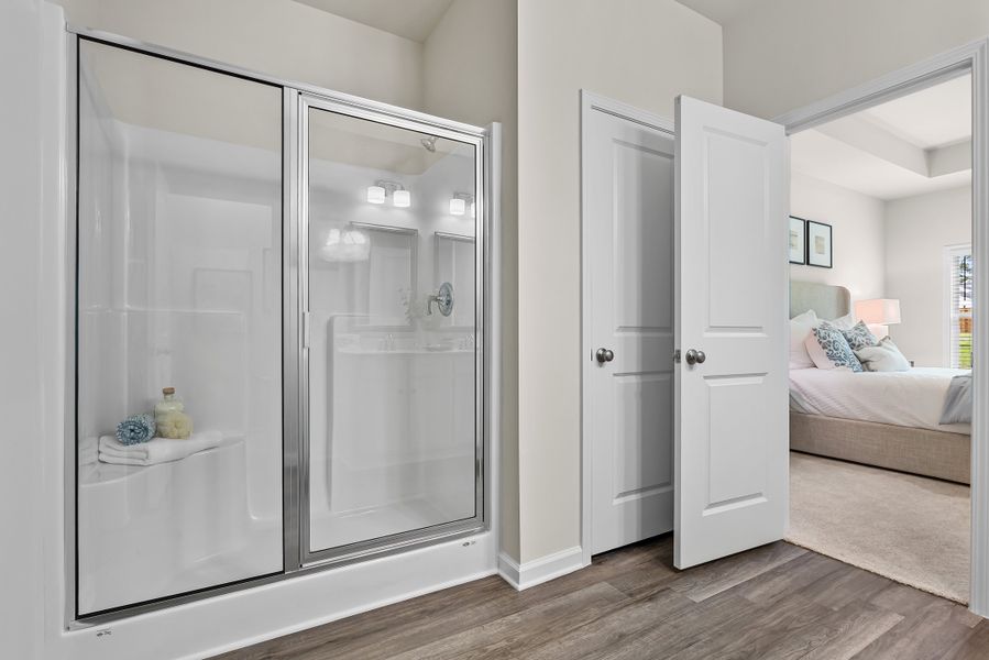 Furnished interior view inside a new home in Broadway Lake, Anderson (Image 23).