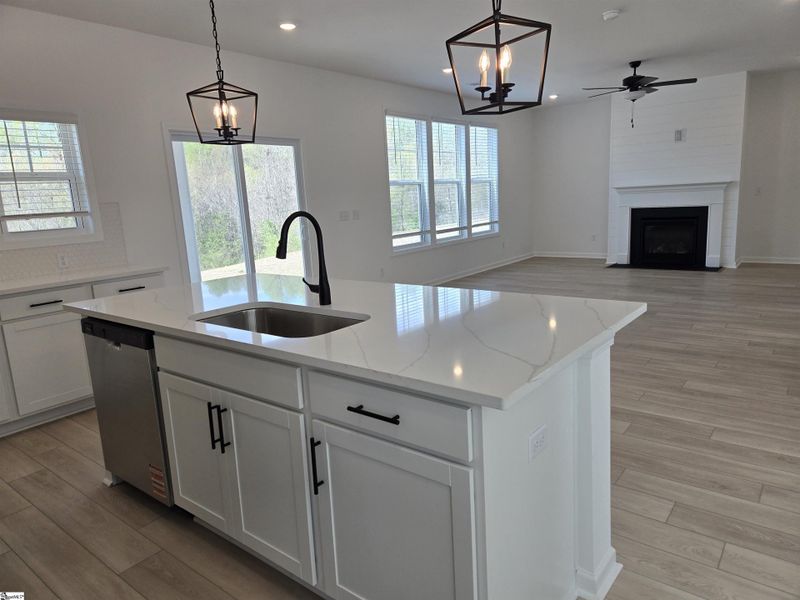 Furnished interior view inside a new home in Shiloh Trail, Wellford (Image 8).