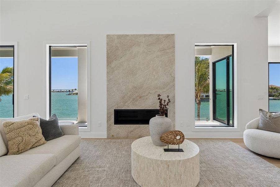 Furnished interior view inside a new home in , Belleair Beach (Image 19).