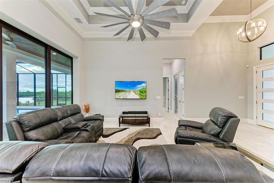 Furnished interior view inside a new home in , Port Charlotte (Image 46). Furnished interior view inside a new home in , Port Charlotte (Image 46).