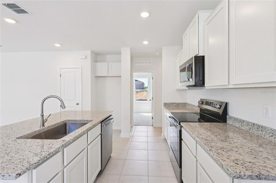Furnished interior view inside a new home in Hamilton Bluff, Haines City (Image 17).