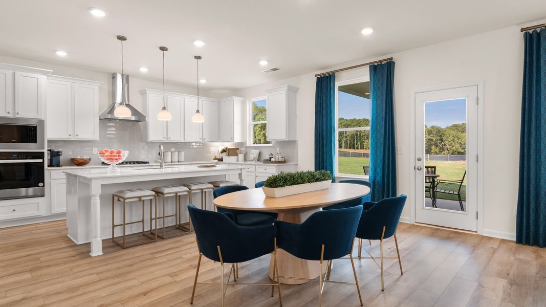 Furnished interior view inside a new home in Bowers Farm, McDonough (Image 14).