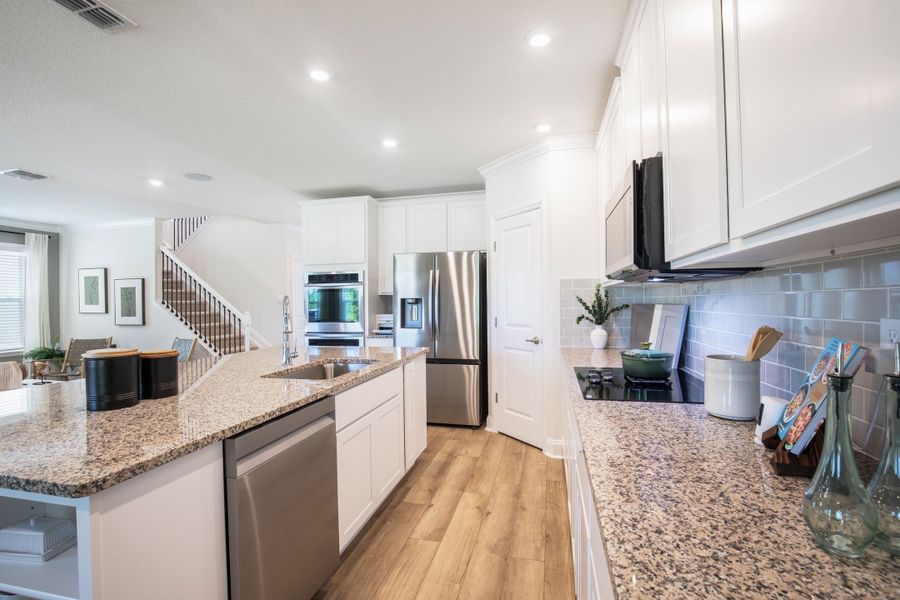 Representative furnished interior of a home built from the Carlisle by Maronda Homes in Malabar Springs, Palm Bay (Image 8).
