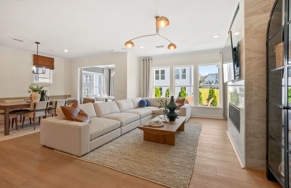 Representative furnished interior of a home built from the Murphy by Pulte Homes in Cannon Run, Concord (Image 33).