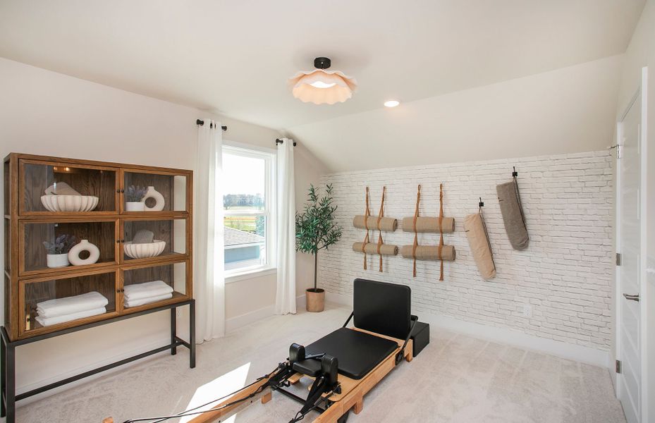 Flex room in new home design at 55+ Active Adult Del Webb near Nashville. Flex room in new home design at 55+ Active Adult Del Webb near Nashville.