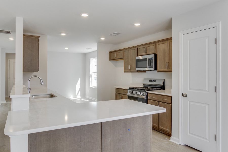 Furnished interior view inside a new home in Ellington, Elgin (Image 9).