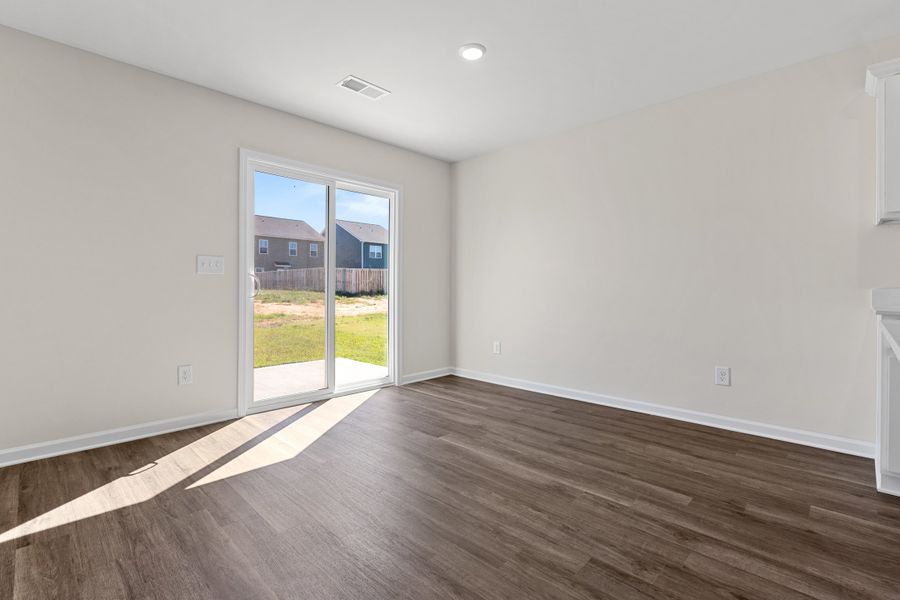 Representative unfurnished interior of a home built from the Larch Duplex by McGuinn Homes in South Lake Commons, Lexington (Image 14).