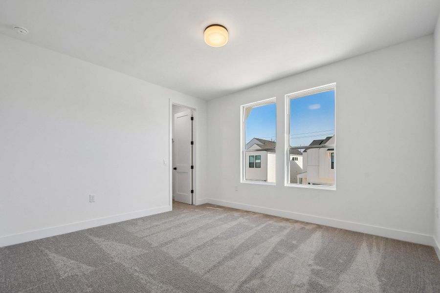 Spacious, unfurnished interior of a new home in Novel, Austin (Image 27). Spacious, unfurnished interior of a new home in Novel, Austin (Image 27).