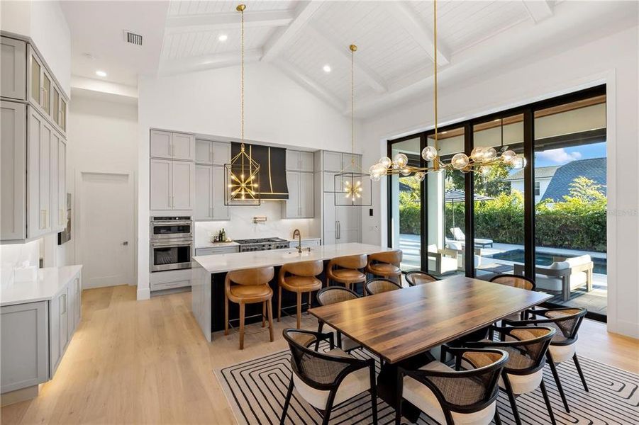 Furnished interior view inside a new home in , Sarasota (Image 41).