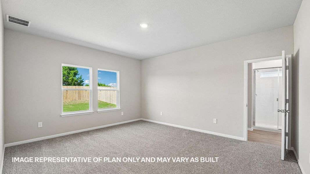 Spacious, unfurnished interior of a new home in Carillon, Manor (Image 23).