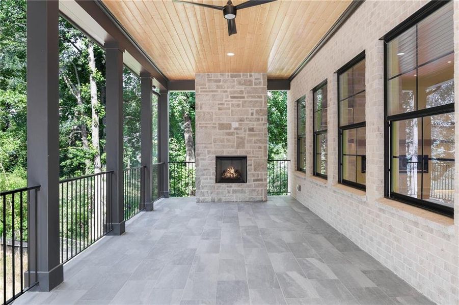 Exterior details and patio area of a home in , Buford (Image 29). Exterior details and patio area of a home in , Buford (Image 29).