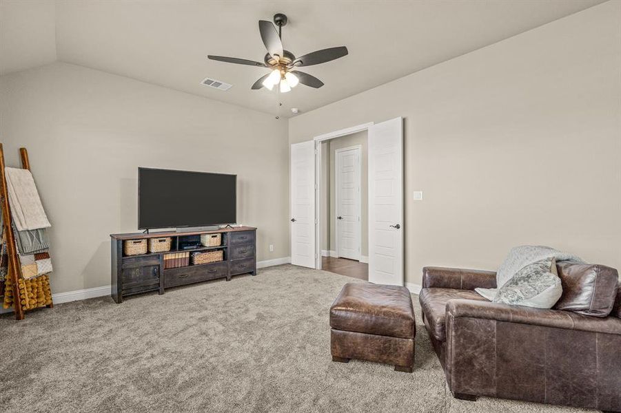 Furnished interior view inside a new home in The Meadows, Gunter (Image 14). Furnished interior view inside a new home in The Meadows, Gunter (Image 14).