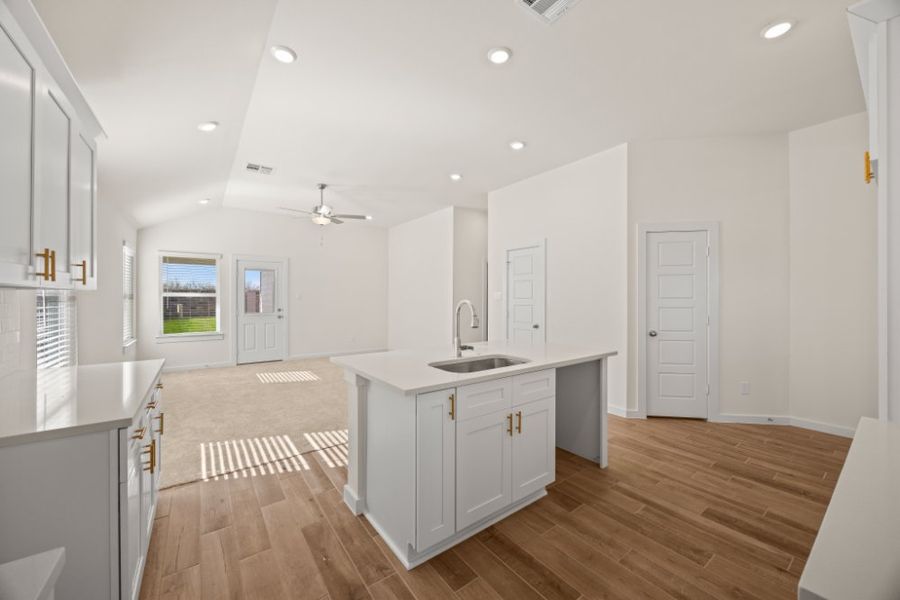 Furnished interior view inside a new home in Ashland, Houston (Image 9).