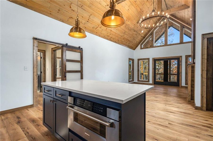 Furnished interior view inside a new home in , Ellijay (Image 16).