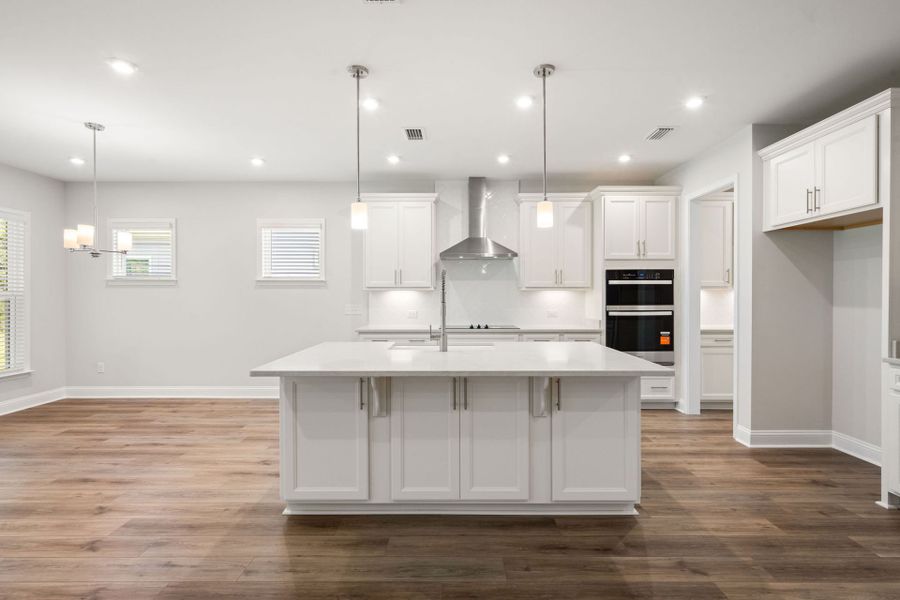 Furnished interior view inside a new home in Waterways, Richmond Hill (Image 44).