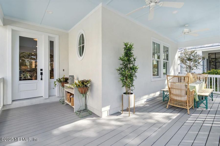 Exterior details and patio area of a home in , Fernandina Beach (Image 26). Exterior details and patio area of a home in , Fernandina Beach (Image 26).