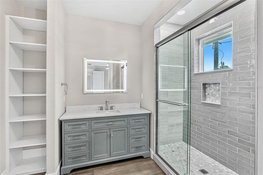 Furnished interior view inside a new home in , Flagler Beach (Image 15). Furnished interior view inside a new home in , Flagler Beach (Image 15).