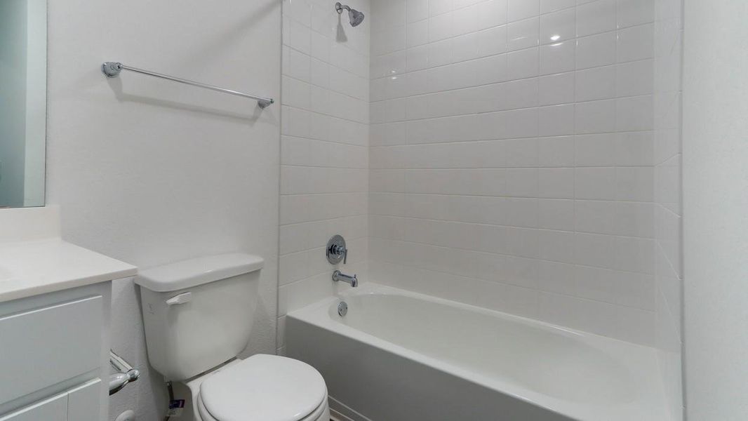 Furnished interior view inside a new home in Palomino, Manor (Image 7).