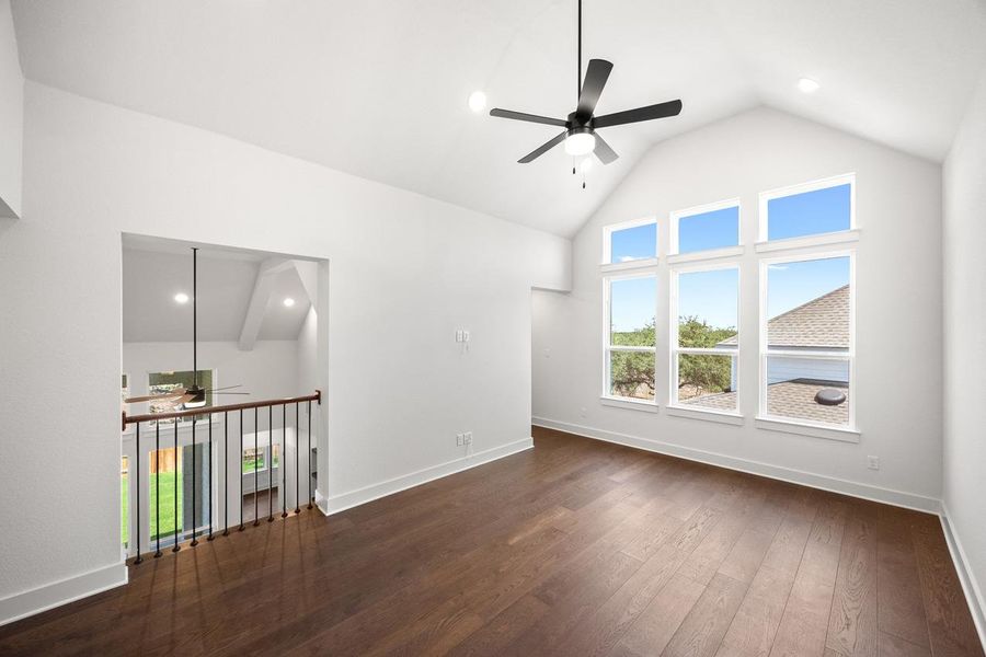 Spacious, unfurnished interior of a new home in Parkside On The River, Georgetown (Image 18). Spacious, unfurnished interior of a new home in Parkside On The River, Georgetown (Image 18).