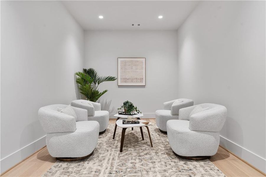 Furnished interior view inside a new home in , Atlanta (Image 12).