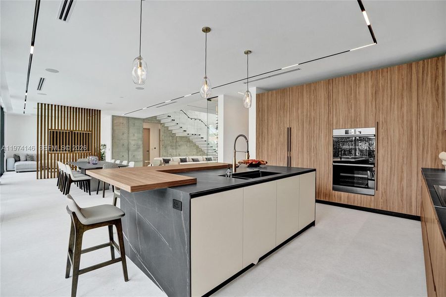 Furnished interior view inside a new home in , Miami Shores (Image 5).