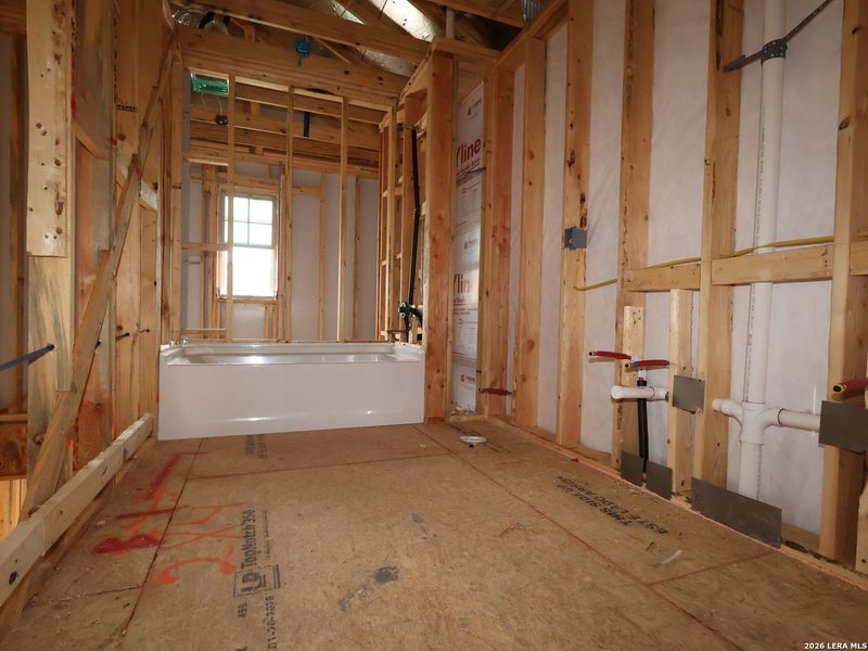 In-progress construction of a new home in Paloma Park, Converse, TX (Image 32).