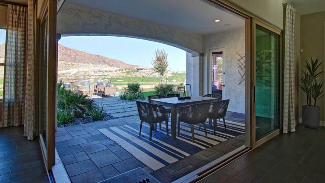 Representative furnished interior of a home built from the Appaloosa by Taylor Morrison in Victory at Verrado Venture II Collection 55+, Buckeye (Image 35).