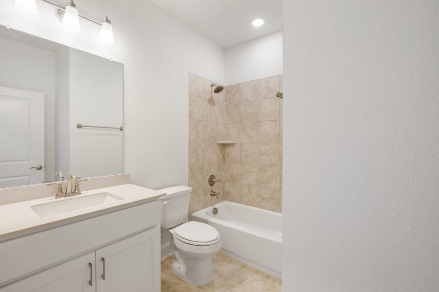Furnished interior view inside a new home in Walden Pond, Forney (Image 13).