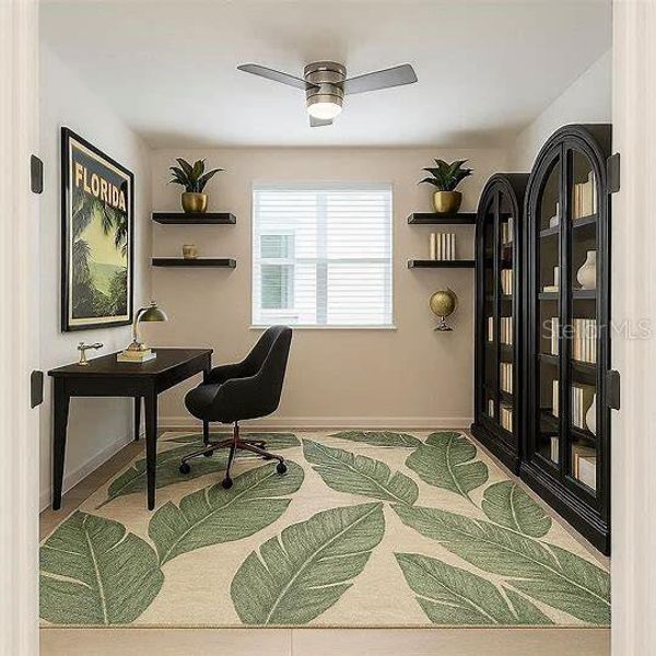 Furnished interior view inside a new home in Del Webb Sunbridge, St. Cloud (Image 33).