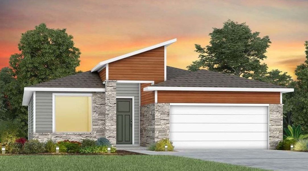 Mystique Exterior at Active Adult Community Del Webb Barton Village near Nashville. Mystique Exterior at Active Adult Community Del Webb Barton Village near Nashville.